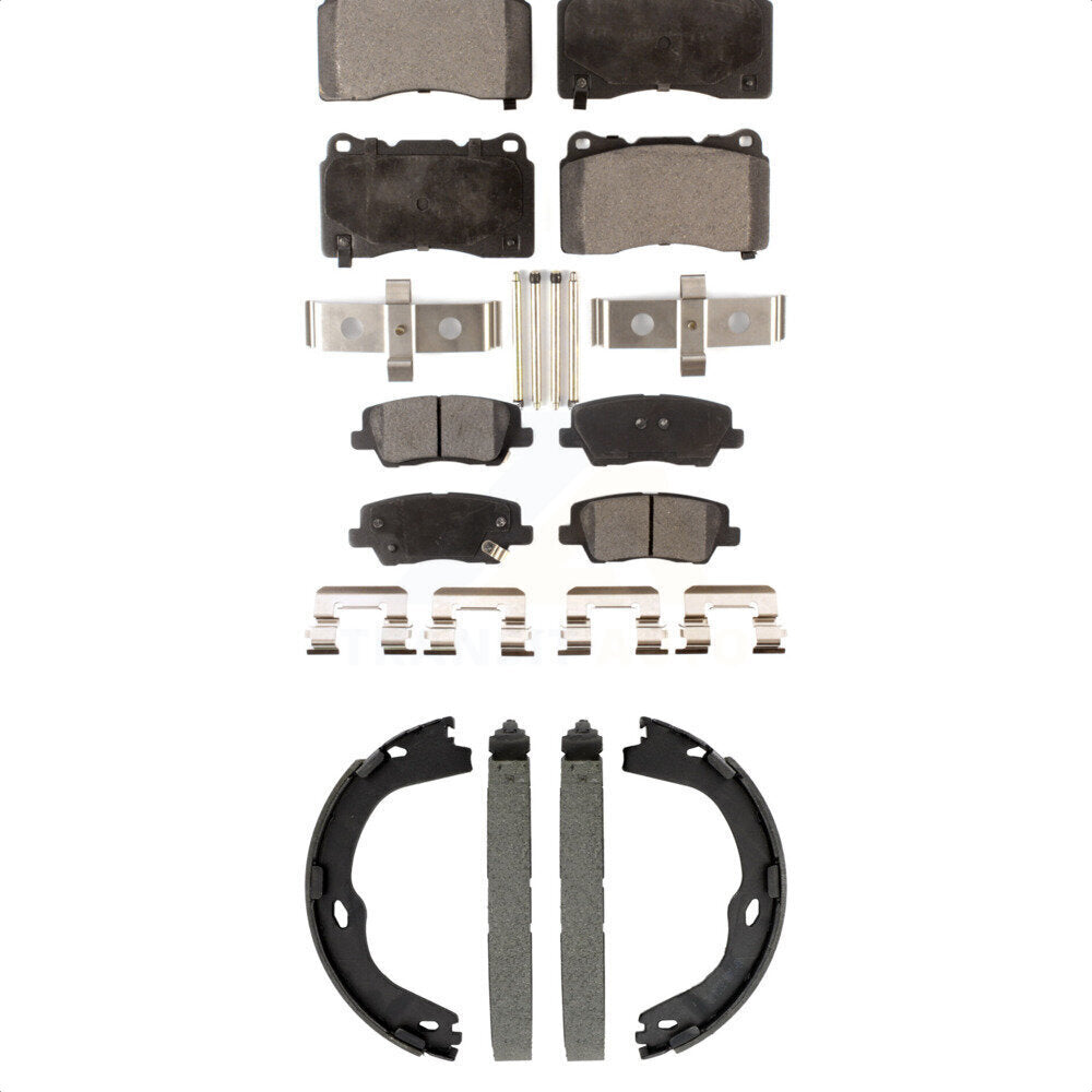 Transit Auto KFN-100881 Disc Brake Pad for 2013-2016 Cadillac CTS, Cadillac ATS - Front and Rear