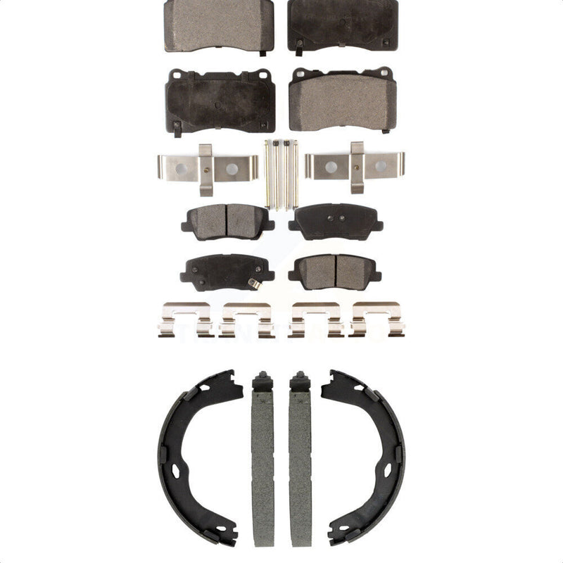 Transit Auto KFN-100881 Disc Brake Pad for 2013-2016 Cadillac CTS, Cadillac ATS - Front and Rear