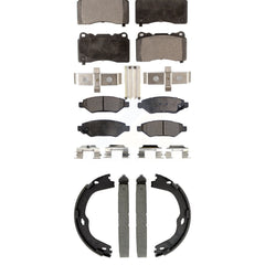 Transit Auto KFN-100882 Disc Brake Pad for 2014 Cadillac CTS - Front and Rear