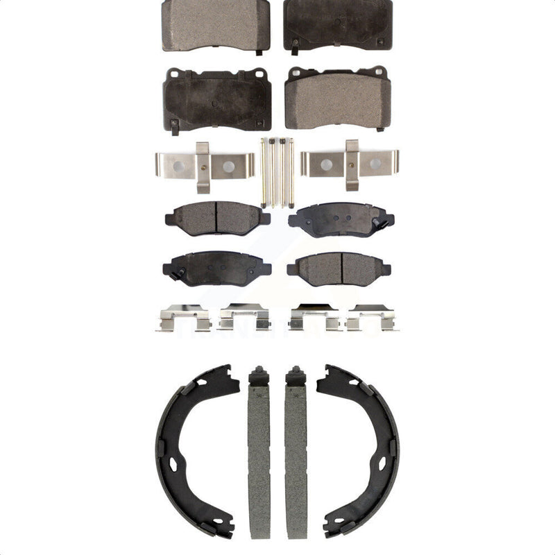 Transit Auto KFN-100882 Disc Brake Pad for 2014 Cadillac CTS - Front and Rear