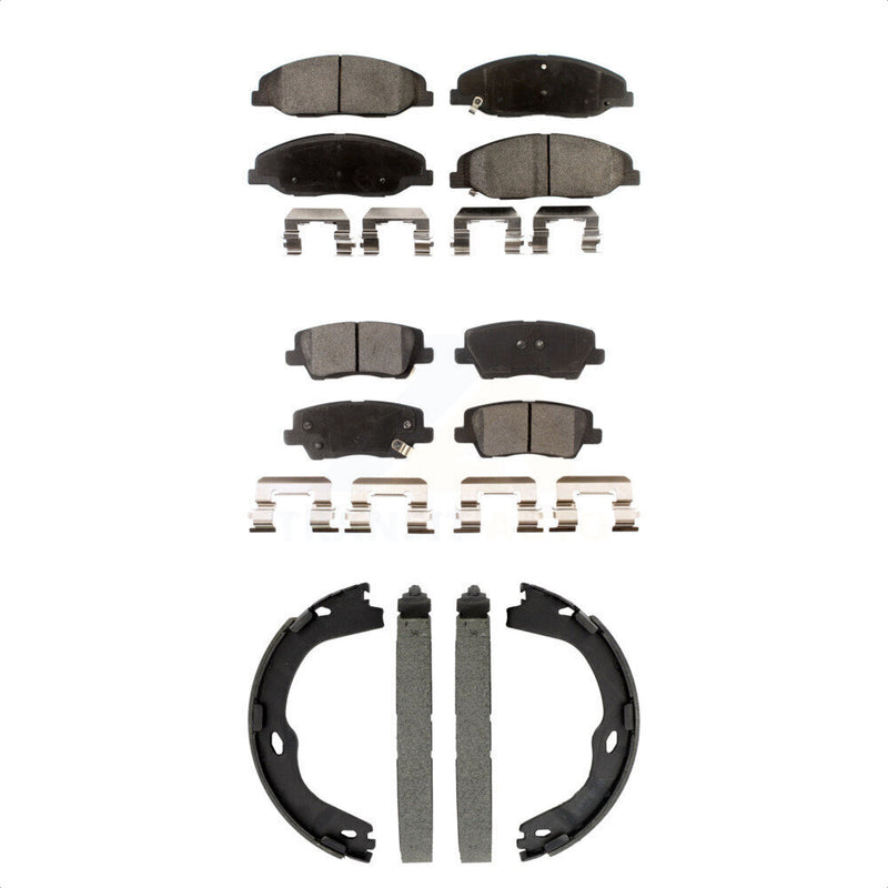 Transit Auto KFN-100883 Disc Brake Pad for 2014 Cadillac CTS - Front and Rear