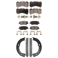 Transit Auto KFN-100885 Disc Brake Pad for 2015 Cadillac CTS - Front and Rear