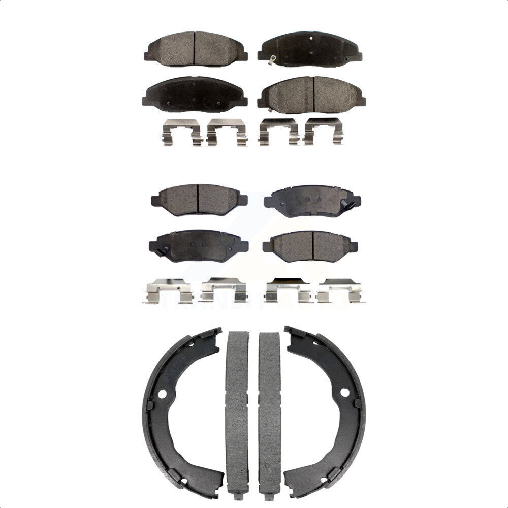 Transit Auto KFN-100886 Disc Brake Pad for 2008-2011 Cadillac CTS - Front and Rear