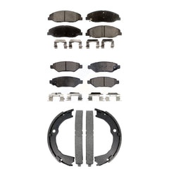 Transit Auto KFN-100886 Disc Brake Pad for 2008-2011 Cadillac CTS - Front and Rear