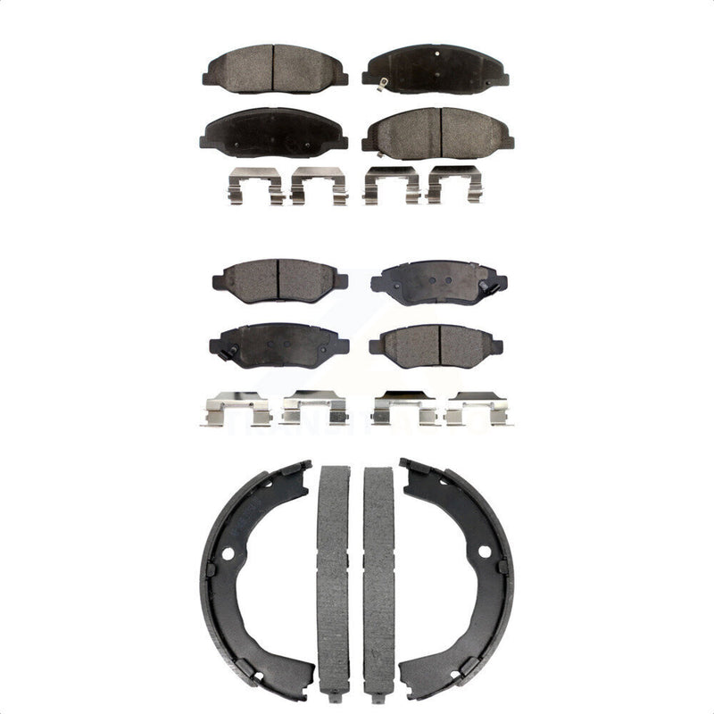 Transit Auto KFN-100886 Disc Brake Pad for 2008-2011 Cadillac CTS - Front and Rear