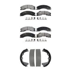Transit Auto KFN-100887 Disc Brake Pad for 2011-2019 Chevrolet Suburban 3500 HD, Chevrolet Silverado 2500 HD and More - Front and Rear