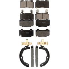 Transit Auto KFN-100889 Disc Brake Pad for 2014-2021 Chevrolet Camaro, Chevrolet Corvette - Front and Rear