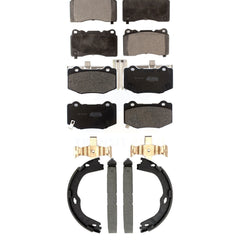 Transit Auto KFN-100890 Disc Brake Pad for 2014-2019 Chevrolet Corvette - Front and Rear