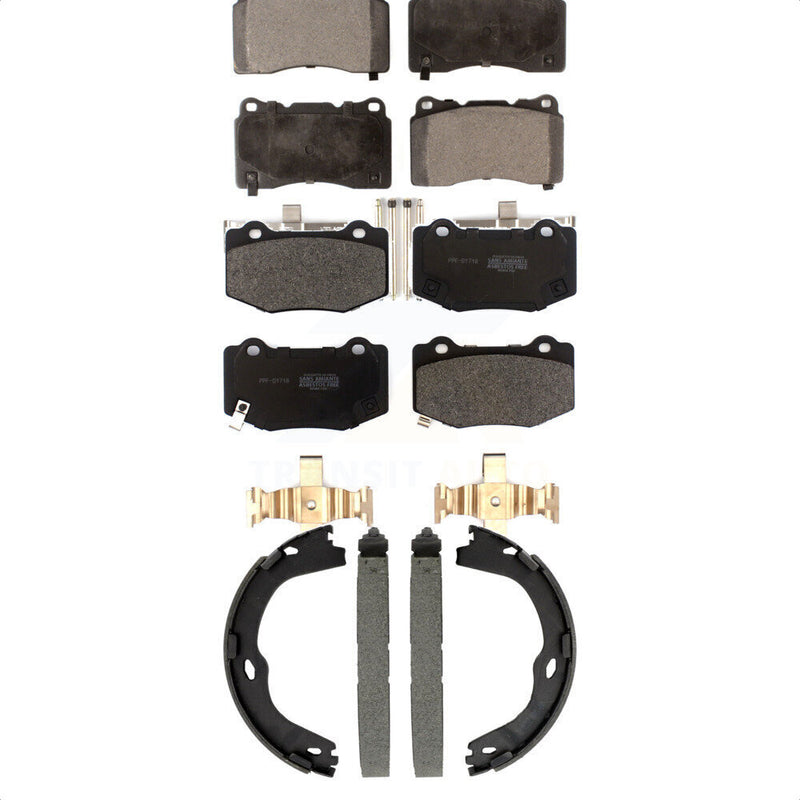 Transit Auto KFN-100890 Disc Brake Pad for 2014-2019 Chevrolet Corvette - Front and Rear