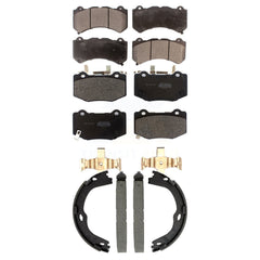Transit Auto KFN-100893 Disc Brake Pad for 2015-2020 Chevrolet Camaro, Chevrolet Corvette, Cadillac ATS - Front and Rear