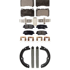 Transit Auto KFN-100899 Disc Brake Pad for 2017-2019 Cadillac ATS, Cadillac CTS - Front and Rear