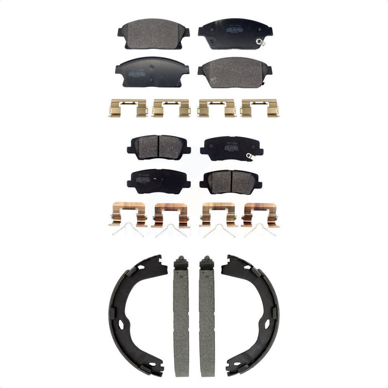 Transit Auto KFN-100901 Disc Brake Pad for 2017-2018 Cadillac ATS - Front and Rear