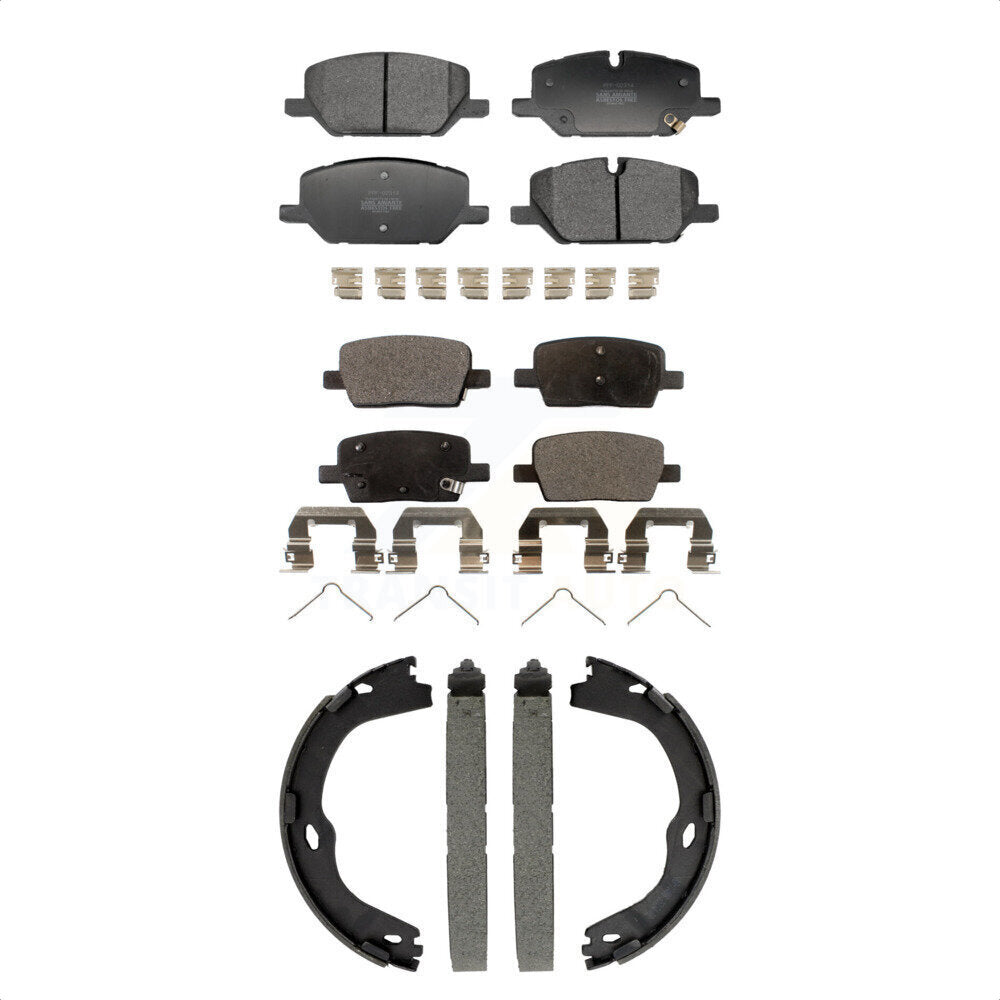 Transit Auto KFN-100904 Disc Brake Pad for 2021-2022 Chevrolet Camaro - Front and Rear