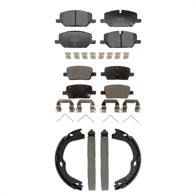 Transit Auto KFN-100904 Disc Brake Pad for 2021-2022 Chevrolet Camaro - Front and Rear
