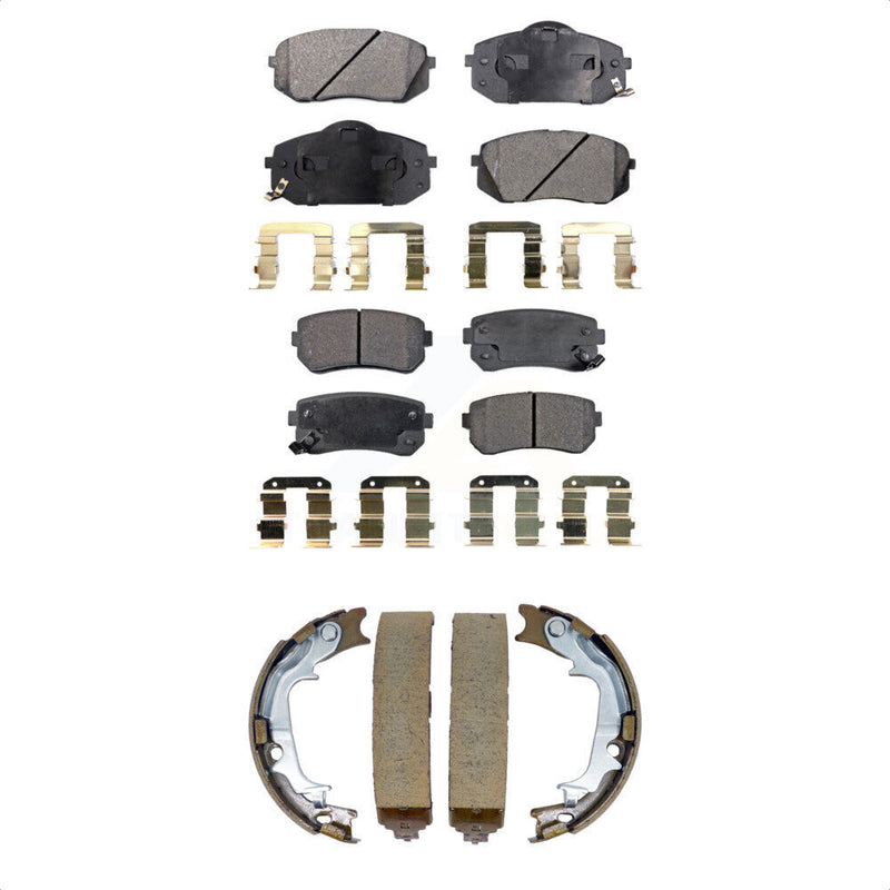 Transit Auto KFN-100905 Disc Brake Pad for 2010-2016 Kia Sportage, Hyundai Tucson - Front and Rear