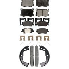 Transit Auto KFN-100907 Disc Brake Pad for 2018-2020 Genesis G80 - Front and Rear