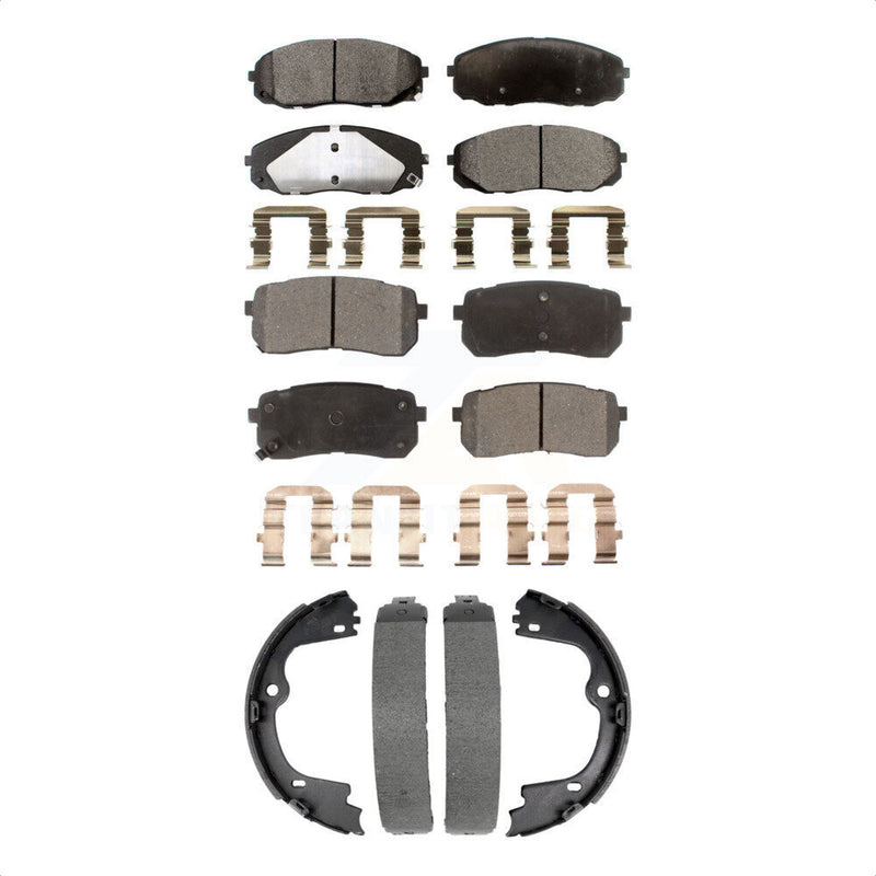 Transit Auto KFN-100909 Disc Brake Pad for 2015-2021 Kia Sedona - Front and Rear