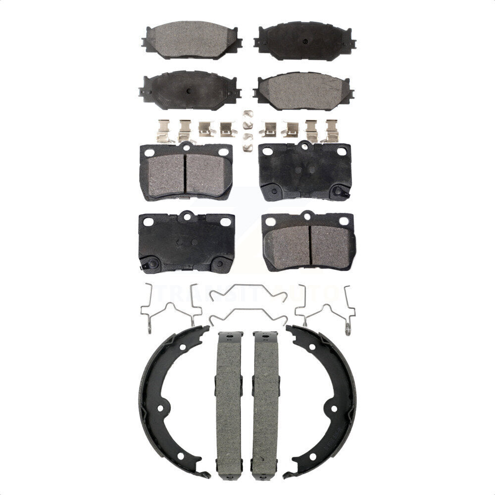 Transit Auto KFN-100910 Disc Brake Pad for 2006-2013 Lexus IS250 - Front and Rear