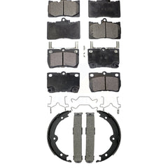 Transit Auto KFN-100912 Disc Brake Pad for 2006-2013 Lexus GS460, Lexus GS350 and More - Front and Rear