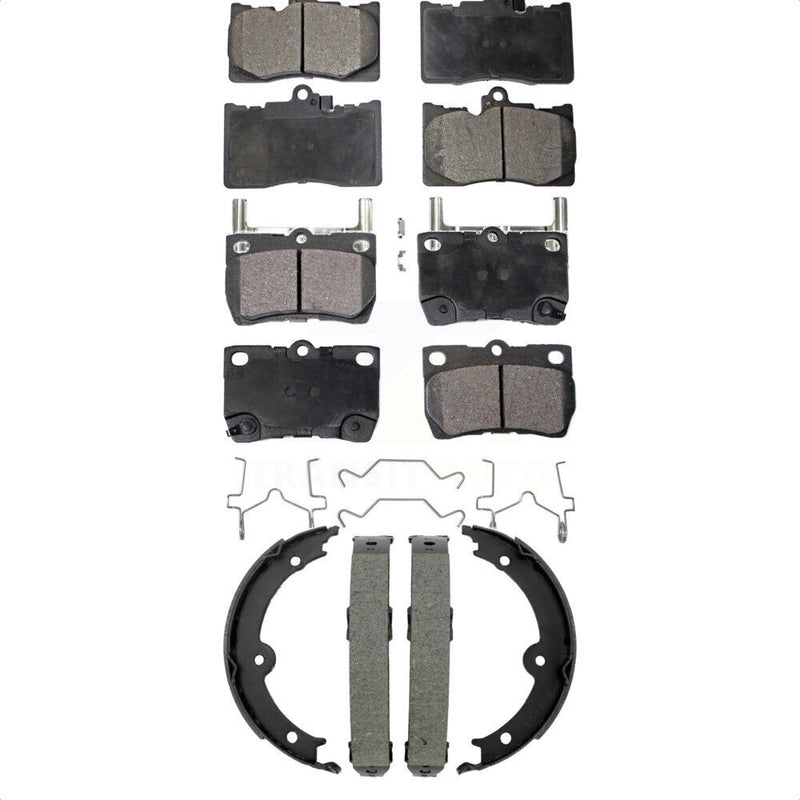 Transit Auto KFN-100912 Disc Brake Pad for 2006-2013 Lexus GS460, Lexus GS350 and More - Front and Rear
