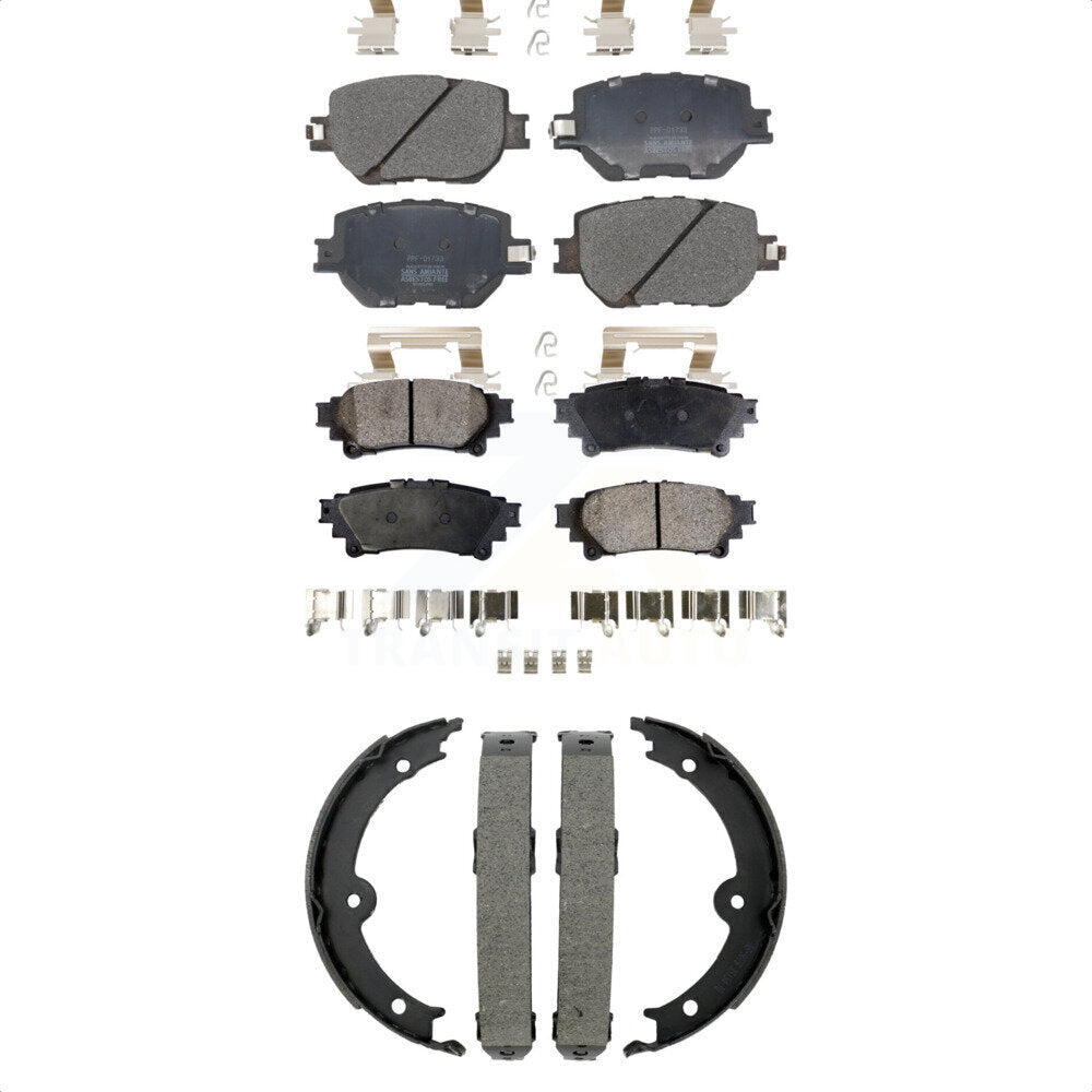 Transit Auto KFN-100913 Disc Brake Pad for 2014-2015 Lexus IS250 - Front and Rear