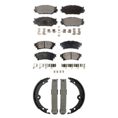 Transit Auto KFN-100914 Disc Brake Pad for 2014-2015 Lexus IS250 - Front and Rear