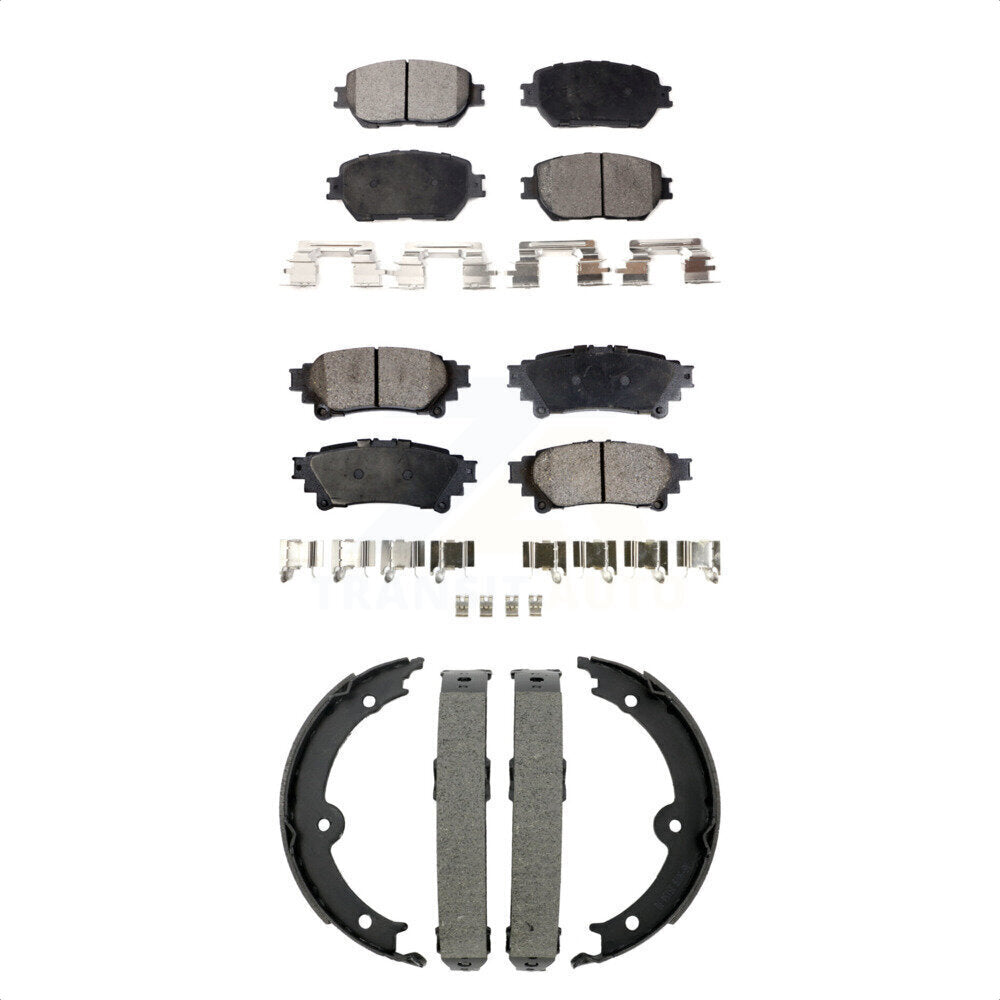 Transit Auto KFN-100915 Disc Brake Pad for 2014 Lexus IS250 - Front and Rear