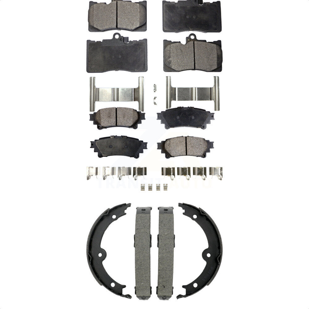 Transit Auto KFN-100916 Disc Brake Pad for 2014-2015 Lexus IS350 - Front and Rear