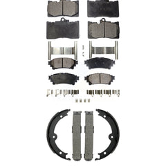 Transit Auto KFN-100916 Disc Brake Pad for 2014-2015 Lexus IS350 - Front and Rear