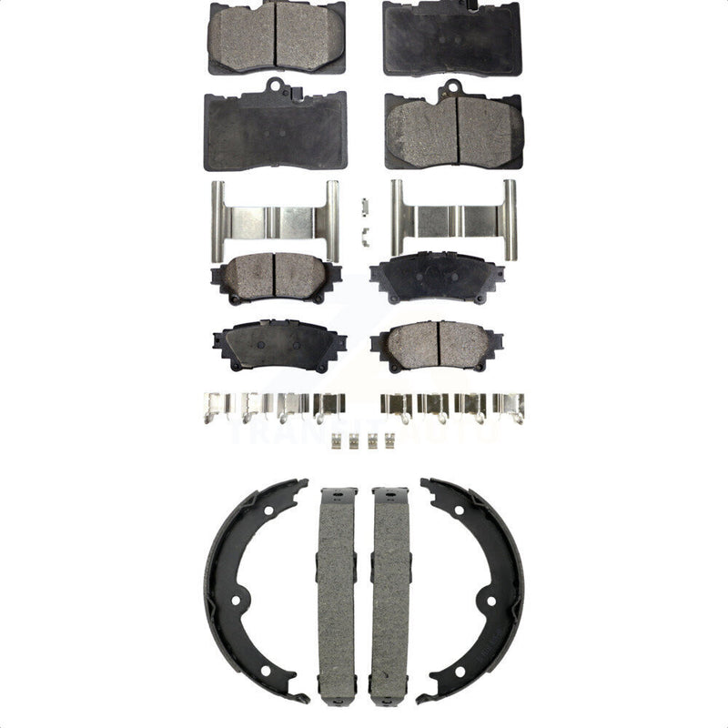 Transit Auto KFN-100916 Disc Brake Pad for 2014-2015 Lexus IS350 - Front and Rear
