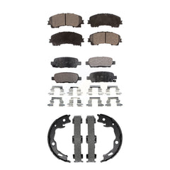 Transit Auto KFN-100918 Disc Brake Pad for 2014-2019 Nissan Rogue - Front and Rear