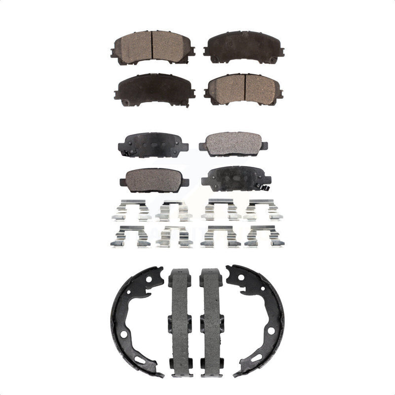 Transit Auto KFN-100918 Disc Brake Pad for 2014-2019 Nissan Rogue - Front and Rear