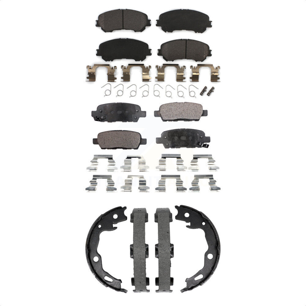 Transit Auto KFN-100919 Disc Brake Pad for 2014-2023 Nissan Qashqai, Nissan Rogue Sport, Nissan Rogue - Front and Rear