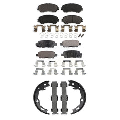 Transit Auto KFN-100919 Disc Brake Pad for 2014-2023 Nissan Qashqai, Nissan Rogue Sport, Nissan Rogue - Front and Rear