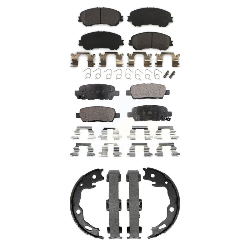 Transit Auto KFN-100919 Disc Brake Pad for 2014-2023 Nissan Qashqai, Nissan Rogue Sport, Nissan Rogue - Front and Rear