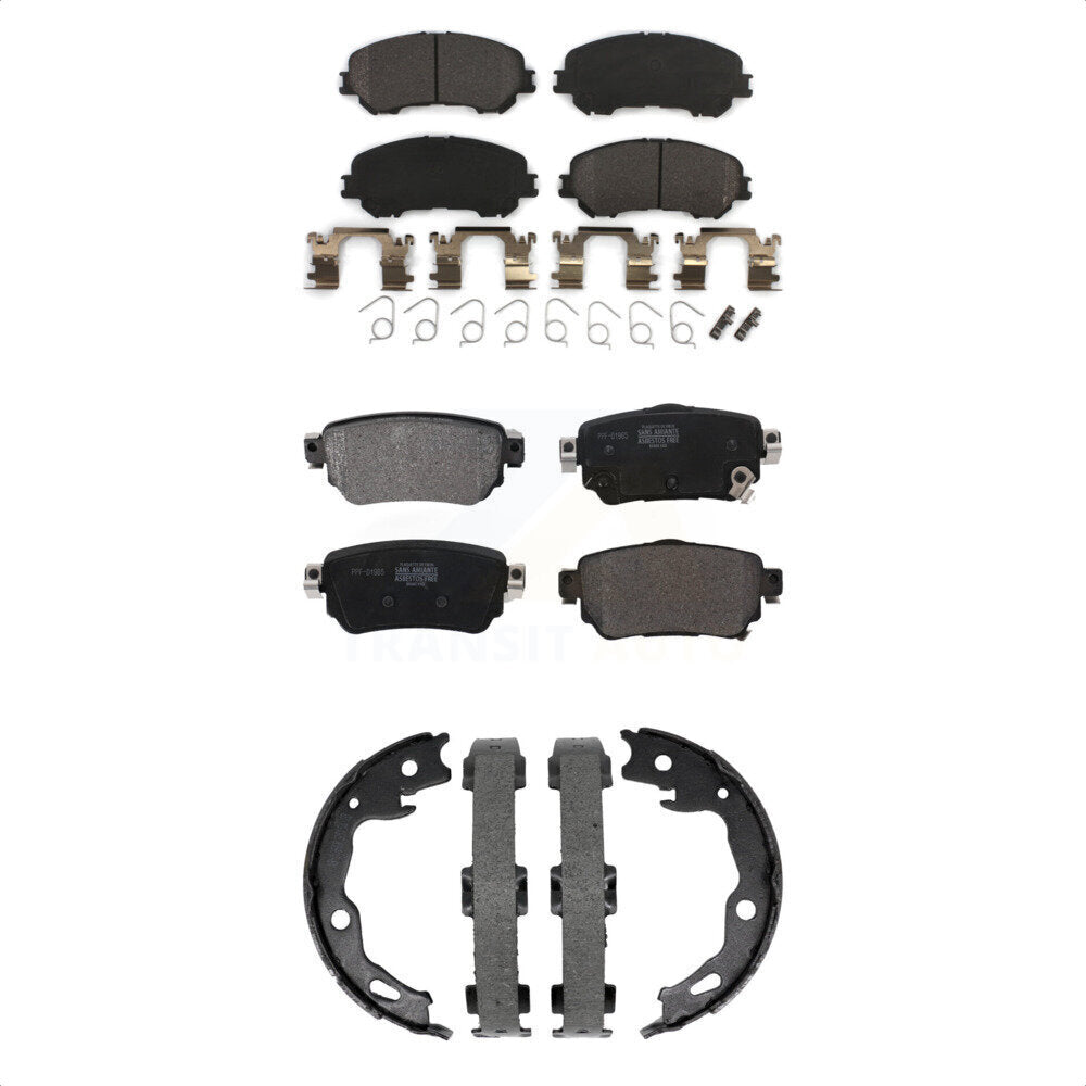 Transit Auto KFN-100921 Disc Brake Pad for 2019-2023 Nissan Qashqai, Nissan Rogue Sport - Front and Rear