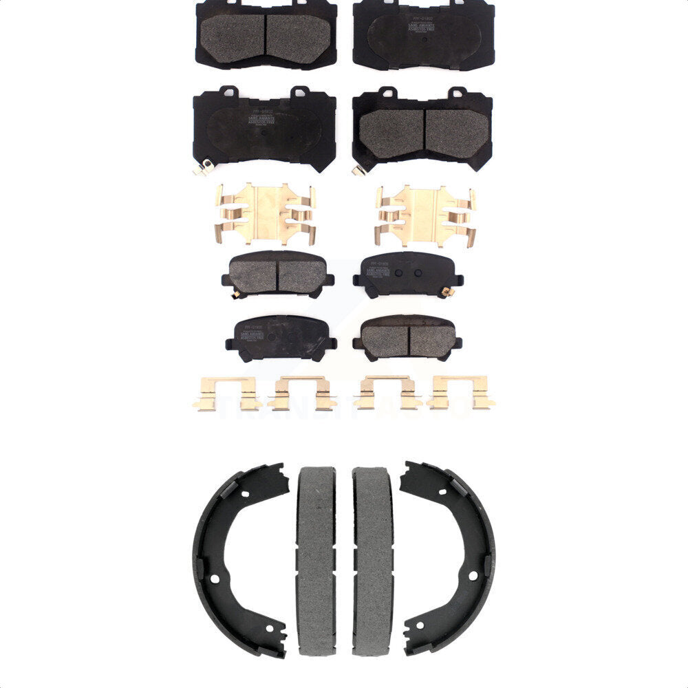Transit Auto KFN-100922 Disc Brake Pad for 2015-2020 Chevrolet Colorado, GMC Canyon - Front and Rear