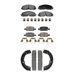 Transit Auto KFN-100923 Disc Brake Pad for 2021-2022 Chevrolet Colorado, GMC Canyon - Front and Rear