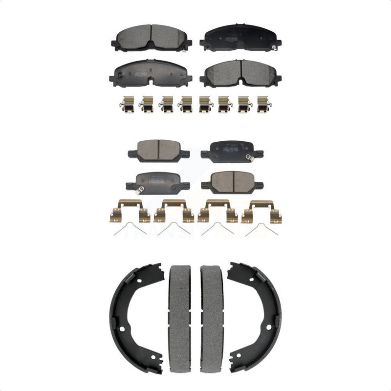 Transit Auto KFN-100923 Disc Brake Pad for 2021-2022 Chevrolet Colorado, GMC Canyon - Front and Rear