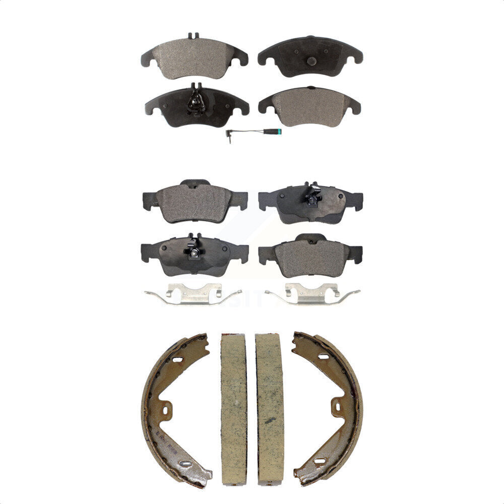 Transit Auto KFN-100926 Disc Brake Pad for 2010-2016 Mercedes-Benz E400, Mercedes-Benz CLS400 and More - Front and Rear
