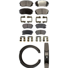Transit Auto KFN-100930 Disc Brake Pad for 2015 Hyundai Sonata - Front and Rear