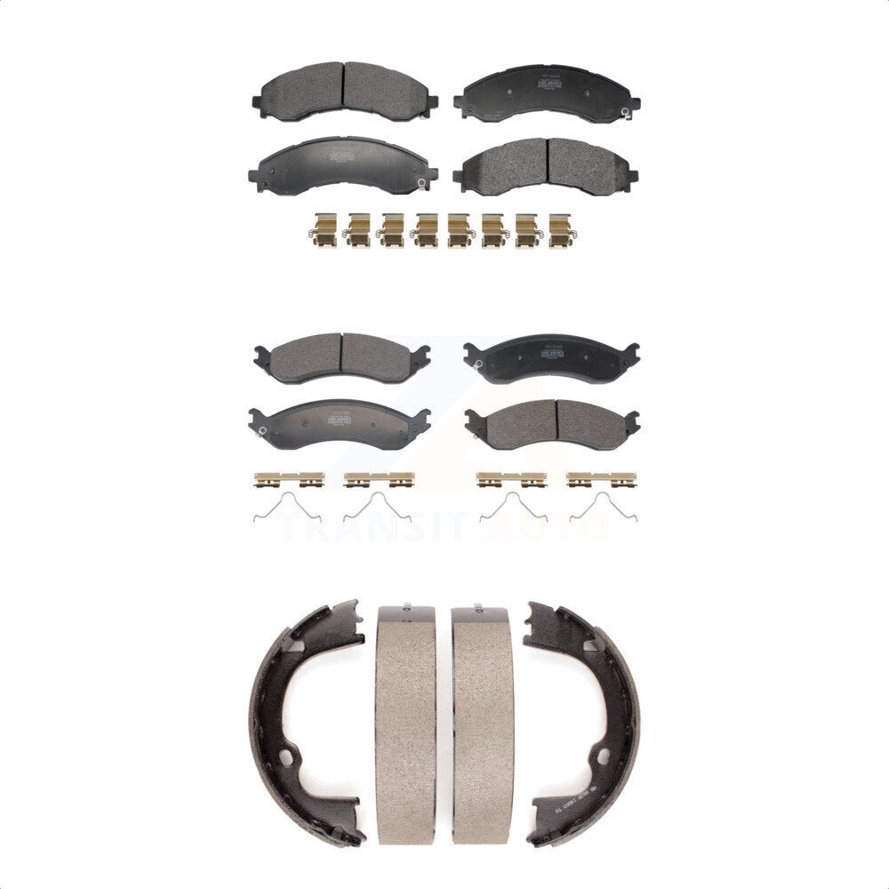 Transit Auto KFN-100935 Disc Brake Pad for 2021-2024 Chevrolet Express 2500, Chevrolet Express 3500 and More - Front and Rear