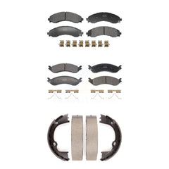 Transit Auto KFN-100935 Disc Brake Pad for 2021-2024 Chevrolet Express 2500, Chevrolet Express 3500 and More - Front and Rear