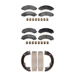 Transit Auto KFN-100936 Disc Brake Pad for 2021-2024 Chevrolet Express 2500, GMC Savana 2500 - Front and Rear