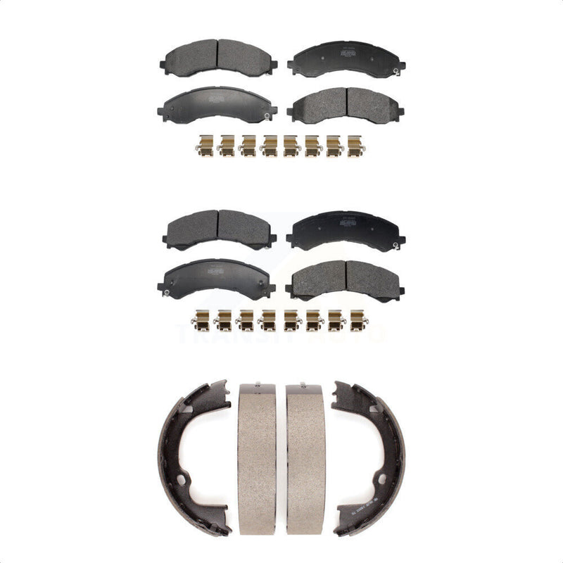Transit Auto KFN-100936 Disc Brake Pad for 2021-2024 Chevrolet Express 2500, GMC Savana 2500 - Front and Rear
