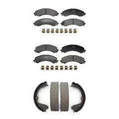 Transit Auto KFN-100937 Disc Brake Pad for 2021-2023 Chevrolet Express 3500, GMC Savana 3500 and More - Front and Rear