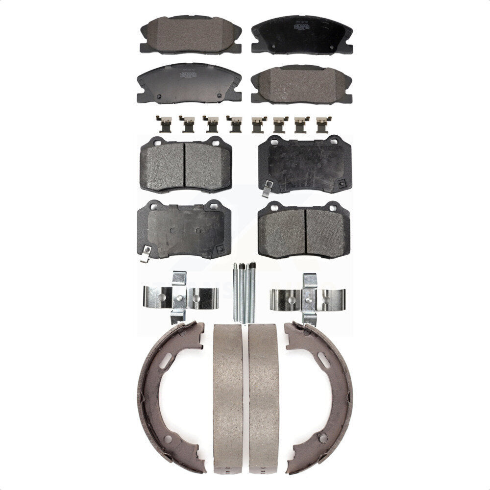 Transit Auto KFN-100938 Disc Brake Pad for 2014-2021 Dodge Charger - Front and Rear