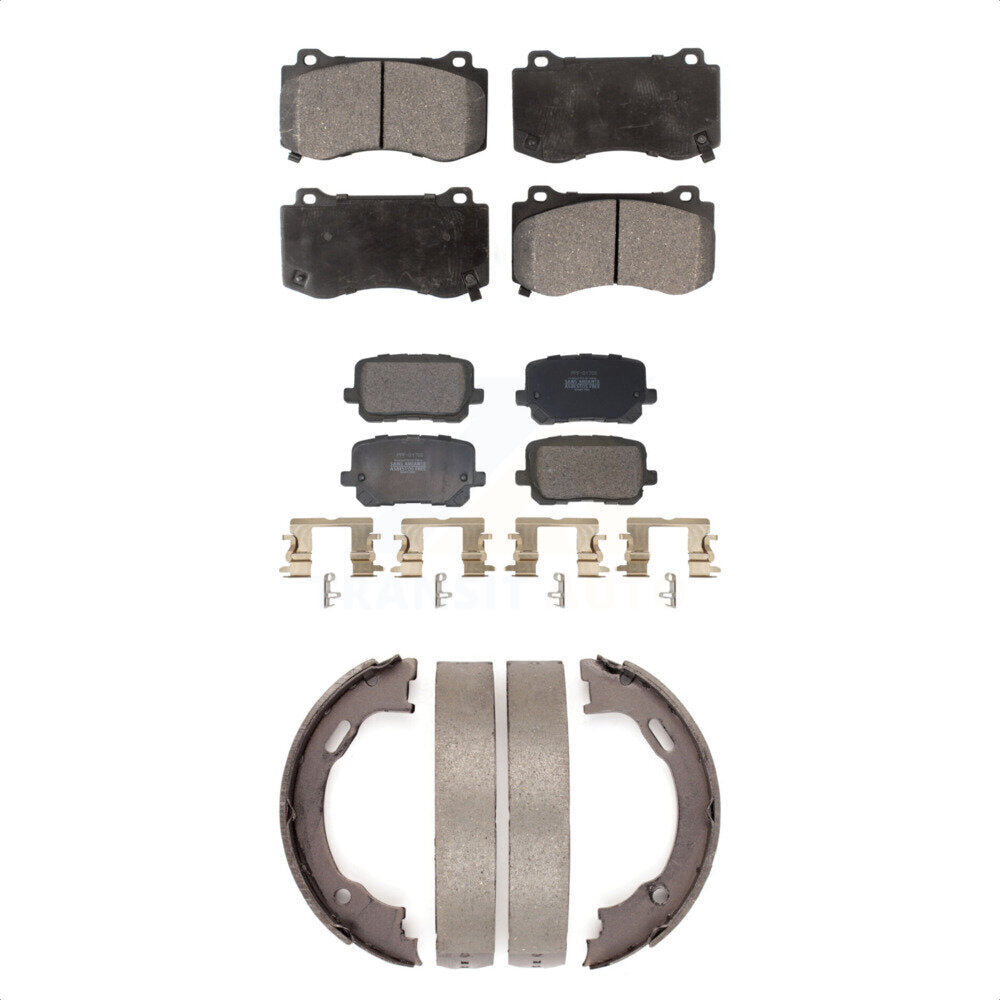 Transit Auto KFN-100939 Disc Brake Pad for 2014-2016 Dodge Charger - Front and Rear