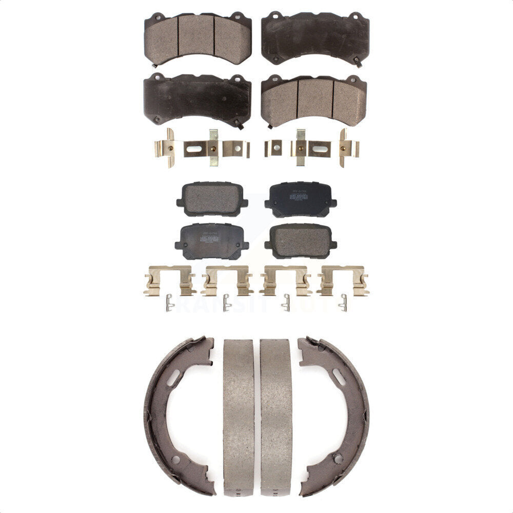 Transit Auto KFN-100940 Disc Brake Pad for 2015-2020 Dodge Charger - Front and Rear