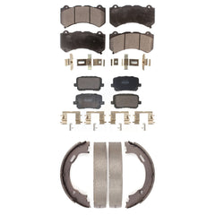 Transit Auto KFN-100940 Disc Brake Pad for 2015-2020 Dodge Charger - Front and Rear